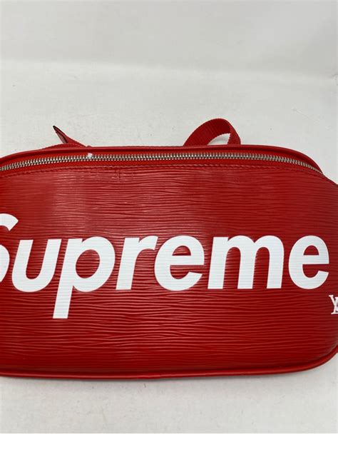 lv supreme bum bag price canada|louis vuitton bumbag red.